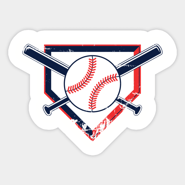 Vintage Baseball Sticker by GetSLACK